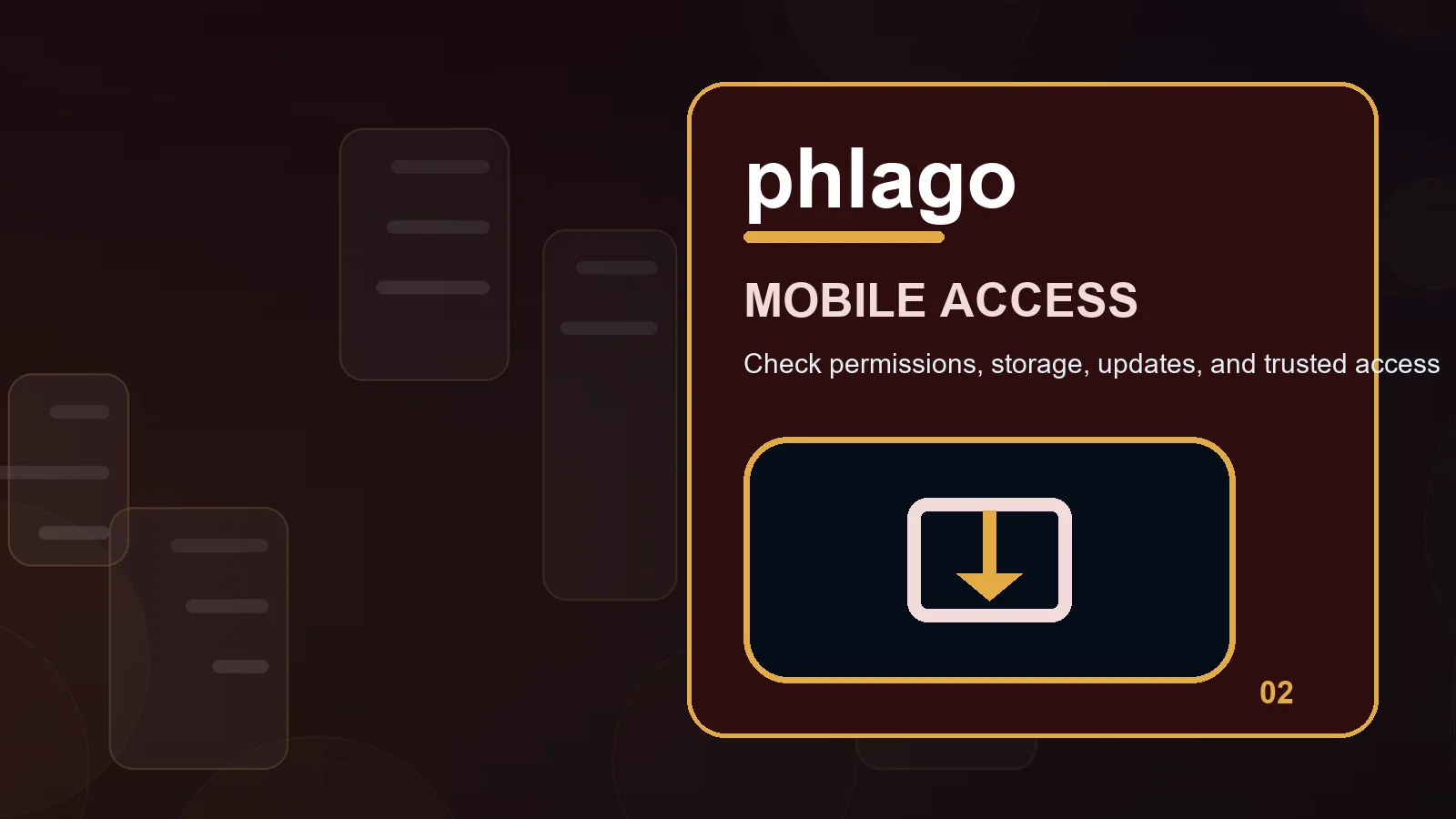 phlago download illustration for a practical check for storage space