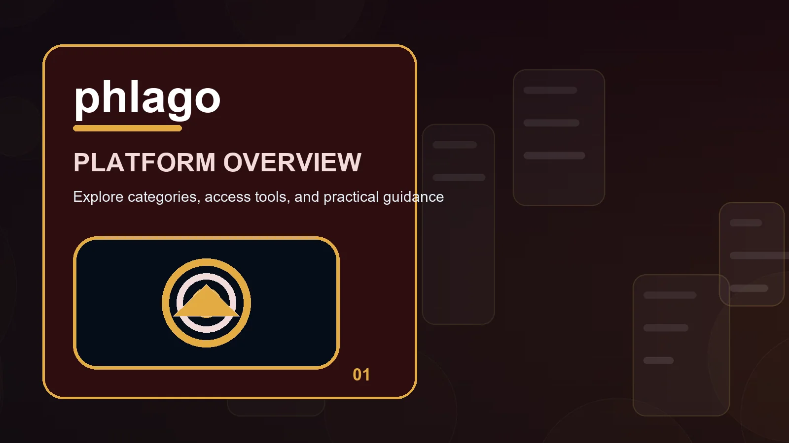 phlago home overview showing loading behavior, storage needs, and fallback routes