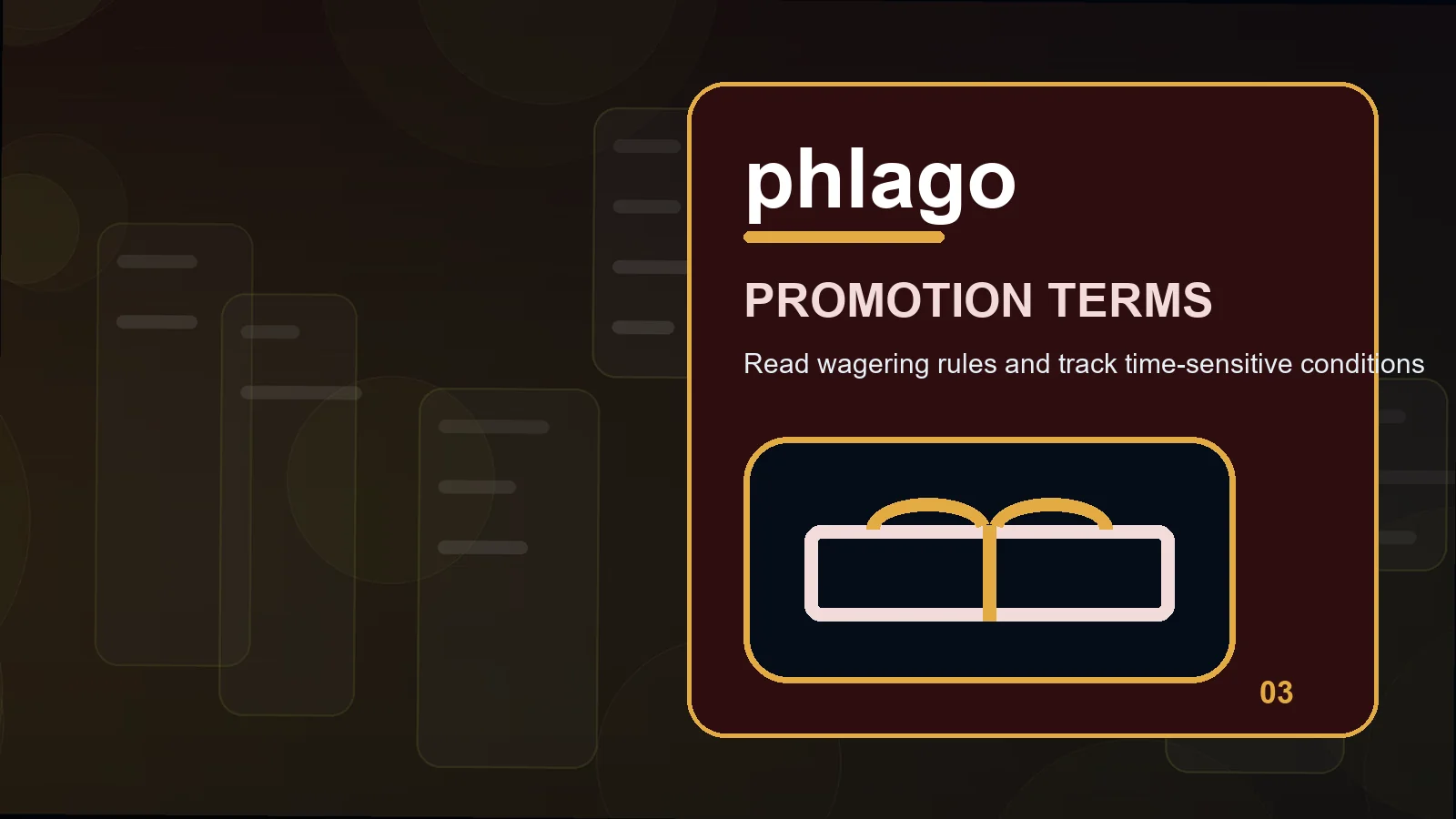 phlago promotions illustration for how to review withdrawal limits before the next step
