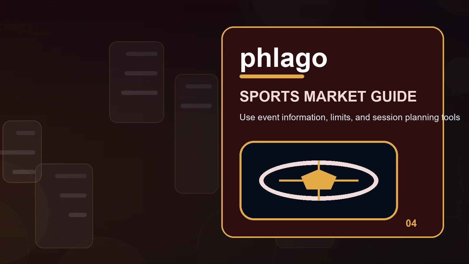 phlago sports illustration for market name in the low-bandwidth mobile desk